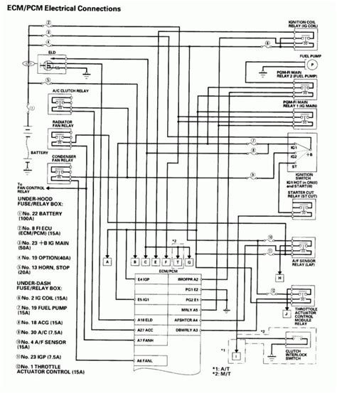 97 honda accord oem electrical box|All Wiring Diagrams for Honda Accord SE 1997.